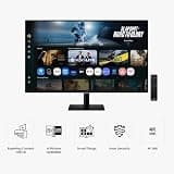 Samsung Smart Monitor M70F 32-Inch 4K UHD Display with Built-In Streaming Apps