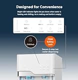 SOOPYK Self-Cleaning Bottom Loading Water Cooler Dispenser with Ice Maker
