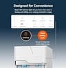 SOOPYK Self-Cleaning Bottom Loading Water Cooler Dispenser with Ice Maker
