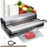 VEVOR 350W External Vacuum Sealer Machine with 95Kpa Suction and Dual Sealing Strips