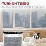 Honeywell InSight HPA5100W True HEPA Air Purifier with Turbo Clean, White