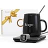 iKago Coffee Mug Warmer Set with 15oz Ceramic Mug & Precise Heat Control