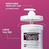 Advanced Clinicals Collagen Peptides Plumping Body & Face Lotion, 16 oz