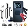 14.8V 8000A Peak Portable Car Battery Jump Starter Power Bank with Air Compressor