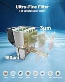 Gosvor LiteVac G1 Pool Vacuum Robot with Advanced Caterpillar Grip System