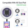 MWE Portable iPad Photo Booth Stand Shell with Rolling Flight Case and Ring Light