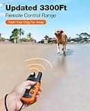 Bousnic Dog Shock Collar with 3300ft Range and IP67 Waterproof Receiver