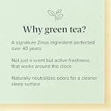 Zinus 10 Inch Green Tea Pressure Relieving Memory Foam Full Size Mattress, White