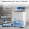 Gasbye Energy Star 75-Pint Dehumidifier with Replaceable Internal Pump