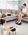 Nekteck Foot and Calf Massager with Shiatsu Kneading, Vibration, and Heat Therapy