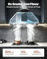 VEVOR 30-Inch Insert Range Hood with Push Button Control, 800 CFM, Stainless
