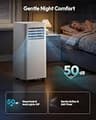 EUHOMY 10,000 BTU Portable Air Conditioner & 96-Pint High Capacity Dehumidifier
