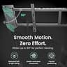 ynVISION.DESIGN Motorized Swing-Out 90-Degree Adjustable TV Wall Mount Bracket
