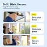 PetSafe Heavy-Duty Sliding Glass Pet Door Insert with Adjustable Height, XL