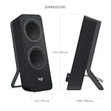 Logitech Z207 2.0 Stereo Computer Speakers with Bluetooth and Wired Inputs