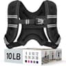 Zeerun Fixed Weighted Vest for Women & Men with Adjustable Buckle (10 Lbs)