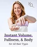 Keranique Volumizing Hair Mousse for Women - Keratin & Biotin Infused Volume Treatment