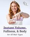 Keranique Volumizing Hair Mousse for Women - Keratin & Biotin Infused Volume Treatment