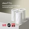 TP-Link Deco BE67 Tri-Band BE14000 WiFi 7 Whole Home Mesh System (3-Pack)