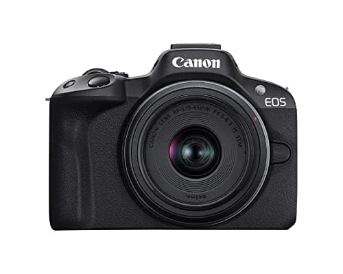 Canon EOS R50 APS-C Mirrorless Camera with 24.2MP Sensor and 4K Video