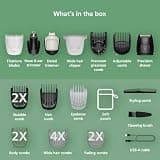 Philips Norelco Series 7000 MG7970/49 All-in-One Multigroom Trimmer (23 Pieces)