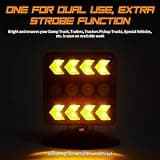 SAKFEP 2.4GHz Magnetic Wireless Trailer Lights with IP67 Waterproofing