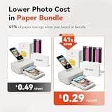 HPRT 4x6 Wireless Thermal Dye-Sublimation Photo Printer with Starter Kit