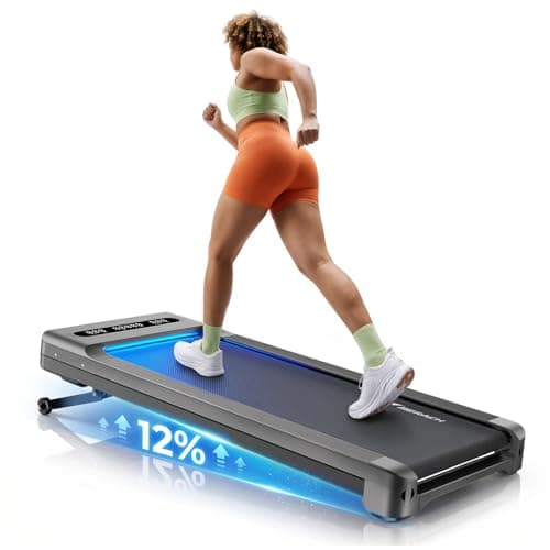MERACH UltraWalk W60 Plus Walking Pad with 12% Auto Incline and 400 LBS Capacity