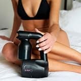 b.tan At-Home Spray Tan Starter Machine Kit with Adjustable Control and Mitt