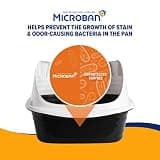 Arm & Hammer Extra-Large Rimmed Open Cat Litter Box Pan with High Sides