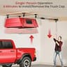 Pacikwest Truck Cap Hoist System for Garage Ceiling, 250 lbs Capacity, Self-Leveling