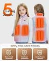 Glaais Kids Lightweight Machine Washable Heated Vest with 12000mAh Battery