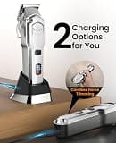 oneisall 676pro Professional Cordless Rechargeable Dog Clipper for Thick Hair