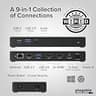 Plugable Dual 4K 60Hz HDMI USB-C Docking Station with 65W Power Delivery