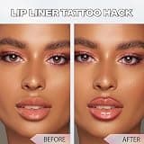 Cilrofelr Peel Off Lip Liner Stain Matte Lip Tattoo Effect with Tweezer