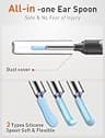 DEETOK 1080P HD Ear Wax Removal Tool Camera Kit with 50 Replacement Tips