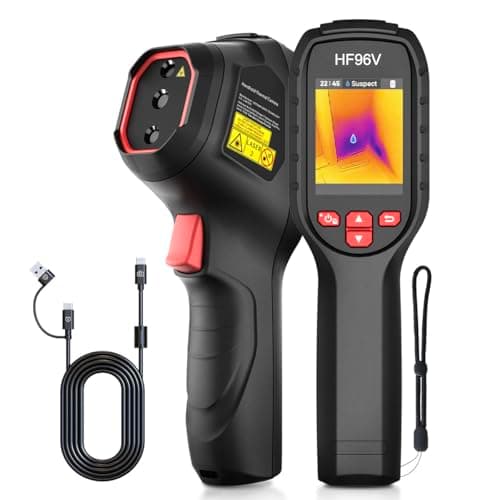 HF96V Handheld Thermal Camera with Visual Camera and Integrated Laser Pointer