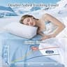 Favocama Queen Size Shredded Memory Foam Cooling Pillows with 3D Cover (2-Pack)