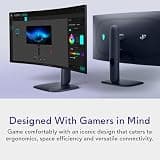 Alienware AW3425DW 34.2-Inch Curved WQHD 240Hz 0.03ms QD-OLED Monitor