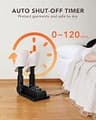FORLIM 180° Adjustable Boot and Shoe Dryer with Telescopic Bending Ports