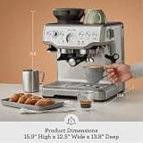 Breville Barista Express Espresso Machine with Integrated Burr Grinder and PID Control