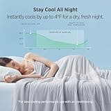 Bedsure Dual-Sided Cool Tech Lightweight Comforter for Night Sweats, Queen Size
