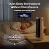 LEVOIT Mini Compact Oscillating Desk Tower Fan with 3-Angle Custom Sweep