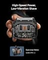 Laifen P3 3-Blade Men's Electric Shaver with Ultra-Thin ArcBlade System