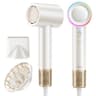 Zibtes High-Speed 160,000 RPM Brushless Hair Dryer with Active Plasma Tech