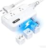 BESTEK 200W Fanless Travel Voltage Converter with 35W USB-C PD Charging