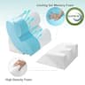 Hansleep 6-Piece Orthopedic Bed Wedge Pillow Set for Post-Surgery Recovery