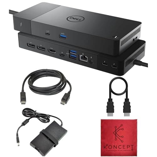 Dell WD22TB4 Modular Thunderbolt 4 Docking Station with 130W Power Delivery
