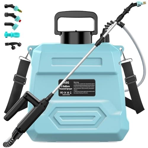 VASG 2-Gallon USB Rechargeable Battery Powered Garden Sprayer with Retractable Wand