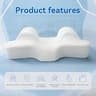 AM AEROMAX Contoured Memory Foam Back Sleep Training Beauty Sleep Pillow